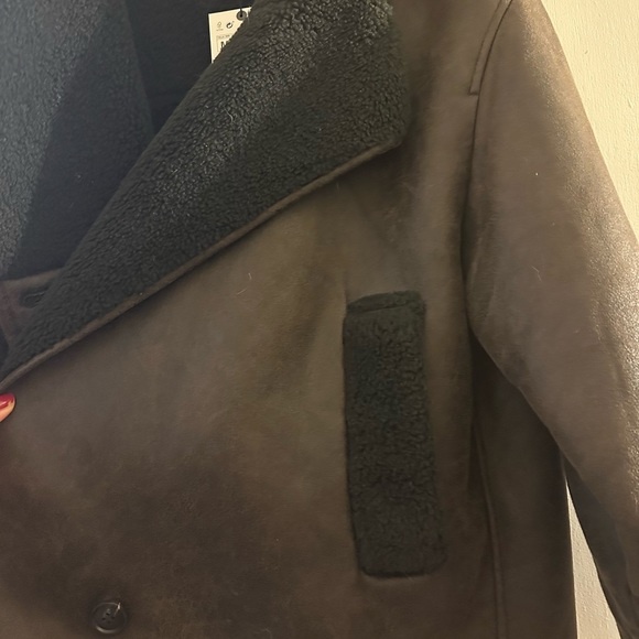 Zara double faced sherpa jacket - Picture 4 of 6